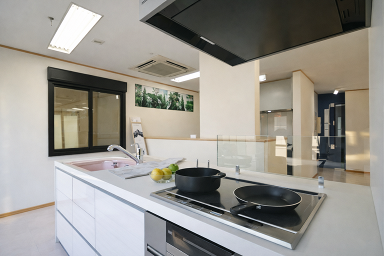 大宮ショールーム  ｜キッチンや実物の部材で、暮らしを具体的に想像できる