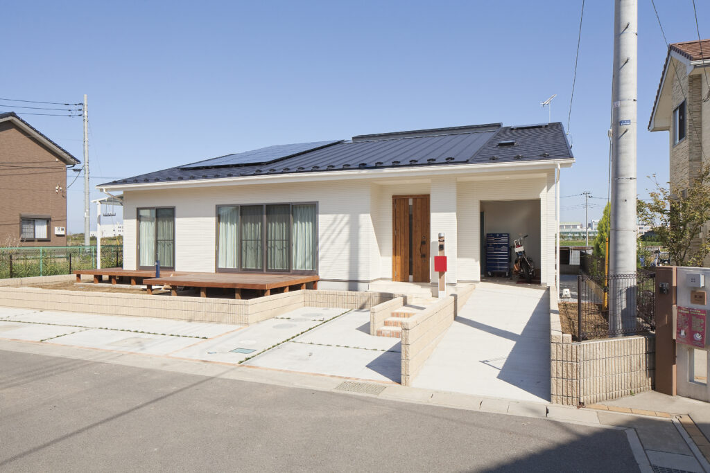 ゆったりとした平屋で、趣味を堪能する暮らし。